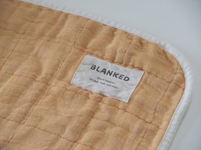 BLANKED 三河木綿の四重ガーゼケット(全6色)