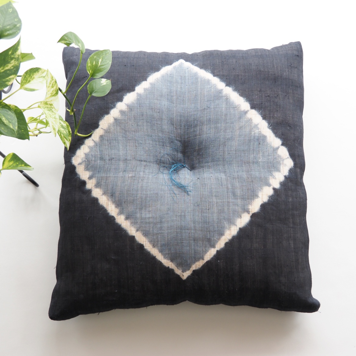 GEMMOVE 貴蛇紋石 座布団　2枚組 特大 二重 極厚 ゲルクッション ハニカム 50cm×50cm 座布団 オフィス