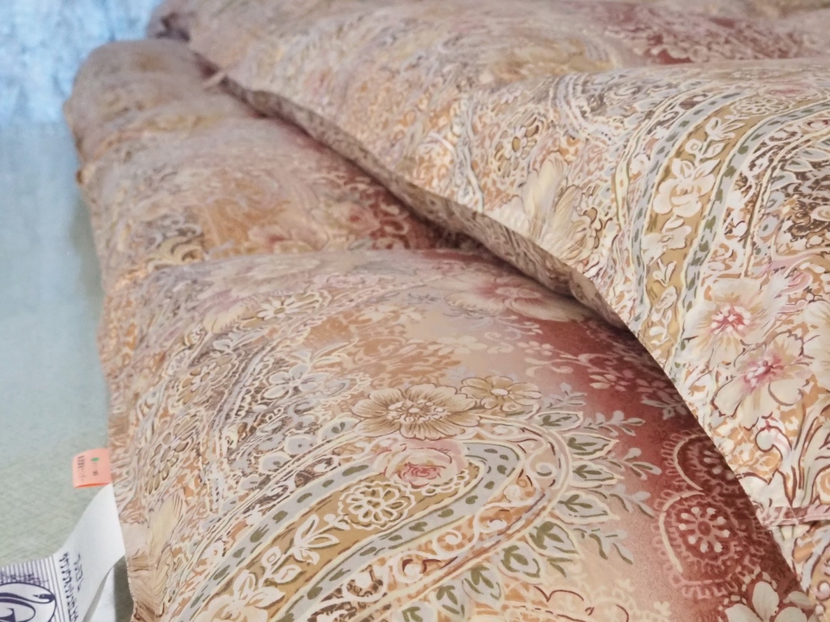 羽毛 布団 メンテナンス リフォーム 作り替え 婚礼 30年以上 シルク 山甚 ダブルサイズ プレミアムウォッシュ 羽毛診断 無料 相談 集配無料 ダウンプロフェッサー 一級寝具技能士 京都 亀屋寝装センター