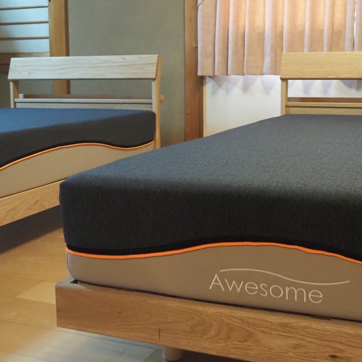 SleepMatics ウレタンマットレス ノンコイルマットレス ベッドマットレス ベッドフレーム マットレス ヒノキベッド 檜ベッド 無垢ベッド 国産 木のベッド 組立簡単 日本製 京都 亀岡 亀屋寝装センター