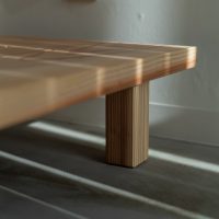 Yunagi Solid Sugi Bed | ベッドフレーム