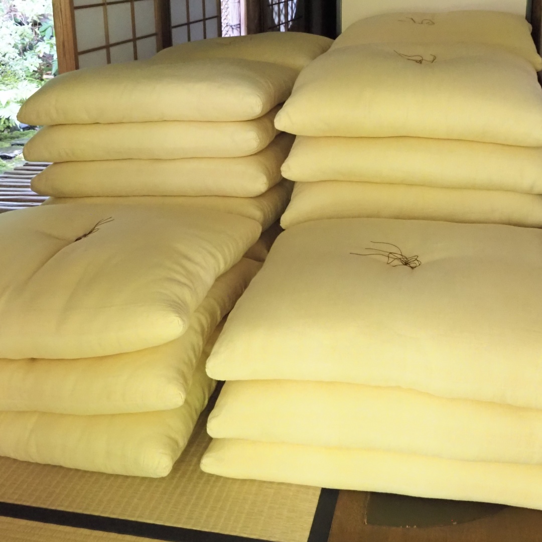 座布団 布団 瓢亭 旅館 料亭 ホテル リース 京都