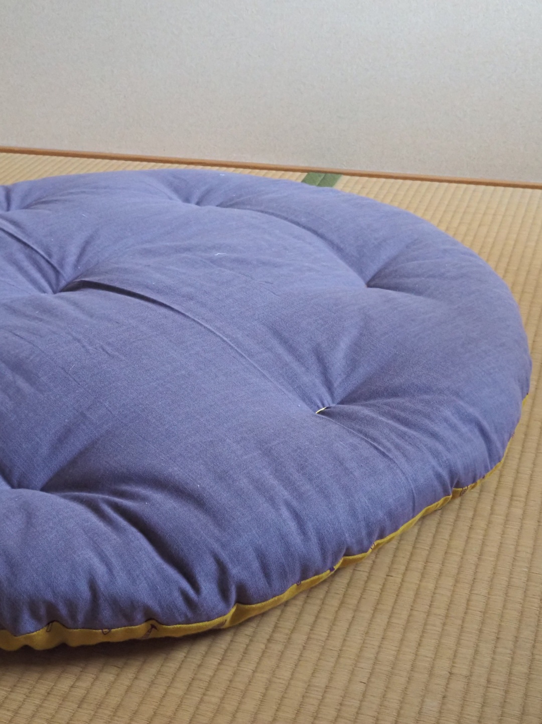 円形座布団 丸座布団 座布団 100cm座布団 特注座布団 オーダー座布団 職人手づくり 京都