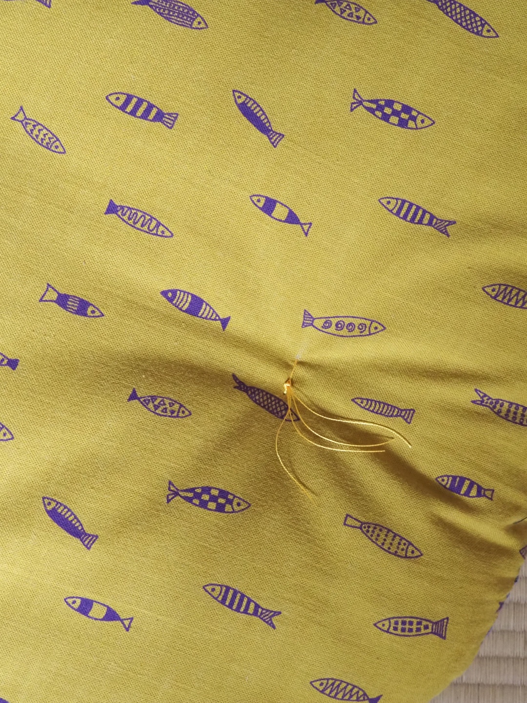 円形座布団 丸座布団 座布団 100cm座布団 特注座布団 オーダー座布団 職人手づくり 京都